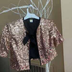Sparkly Jacket Girl
